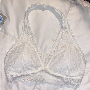 White bralette
